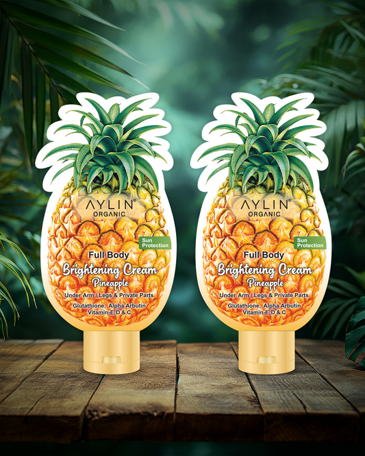Unlock Your Natural Glow with Aylin Pineapple Brightening Cream